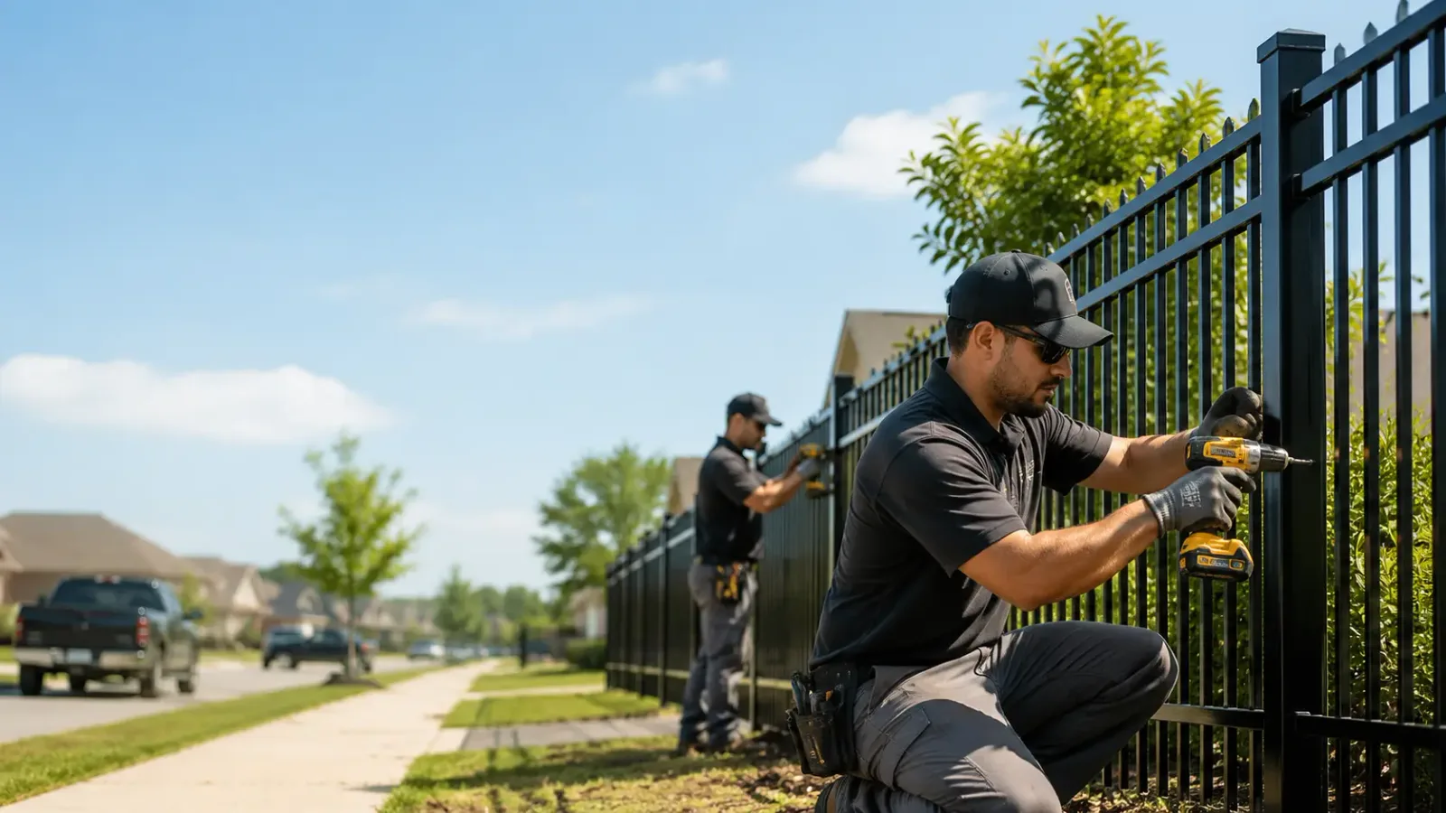 Metal Fence Installation in Bergland, MI